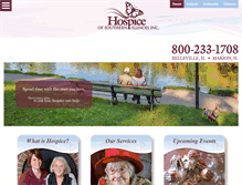 Tablet Screenshot of hospice.org